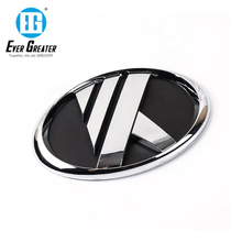3D Chrome Sticker