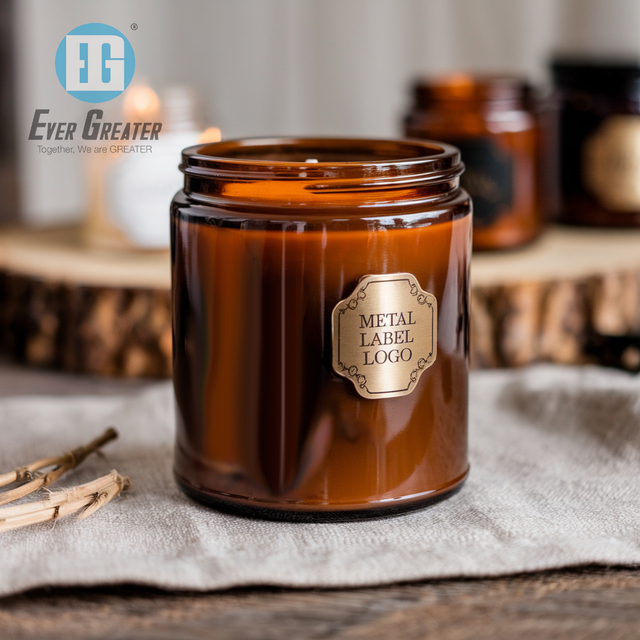 Aluminum Label for Aroma Candle Bottle